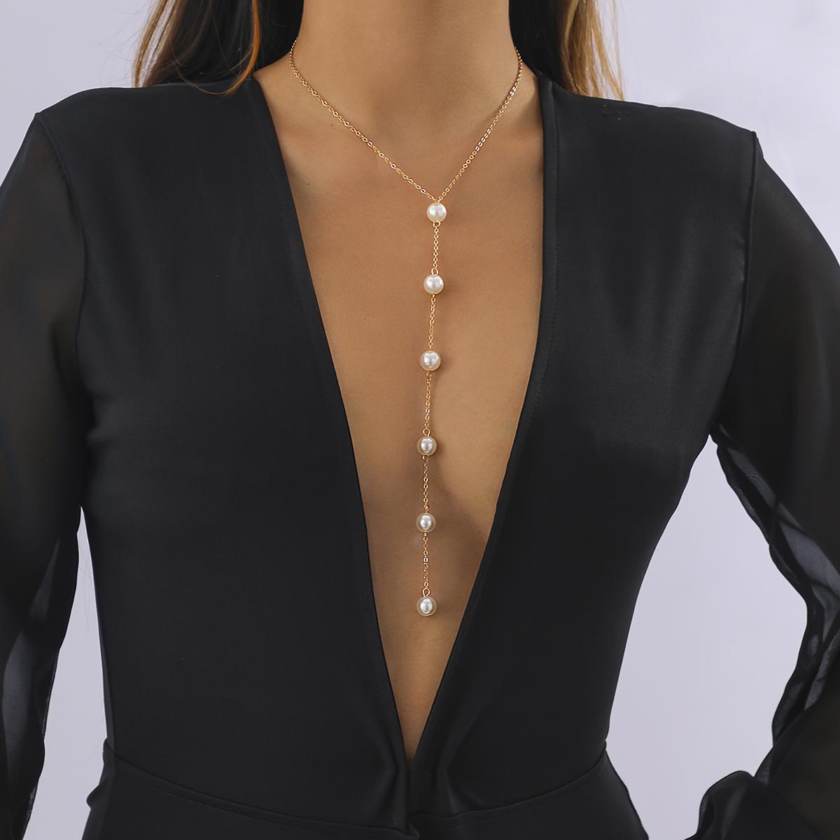 Ingemark Sexy Elegant Imitation Pearls Pendant Chokers Necklace Women 2026 New Trendy Cheat Bra Chain Aesathetic Jewelry Gift
Ingemark Sexy Elegant Imitation Pearls Pendant Chokers Necklace Women 2026 New Trendy Cheat Bra Chain Aesathetic Jewelry Gift