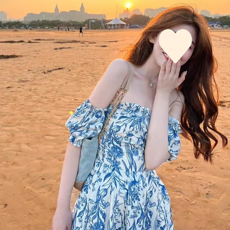Однотонное платье с открытыми плечами, длинное платье, цветочное платье, летнее, новое, для путешествия в Санью, отпуск на море, пляжное платье S
Однотонное платье с открытыми плечами, длинное платье, цветочное платье, летнее, новое, для путешествия в Санью, отпуск на море, пляжное платье S