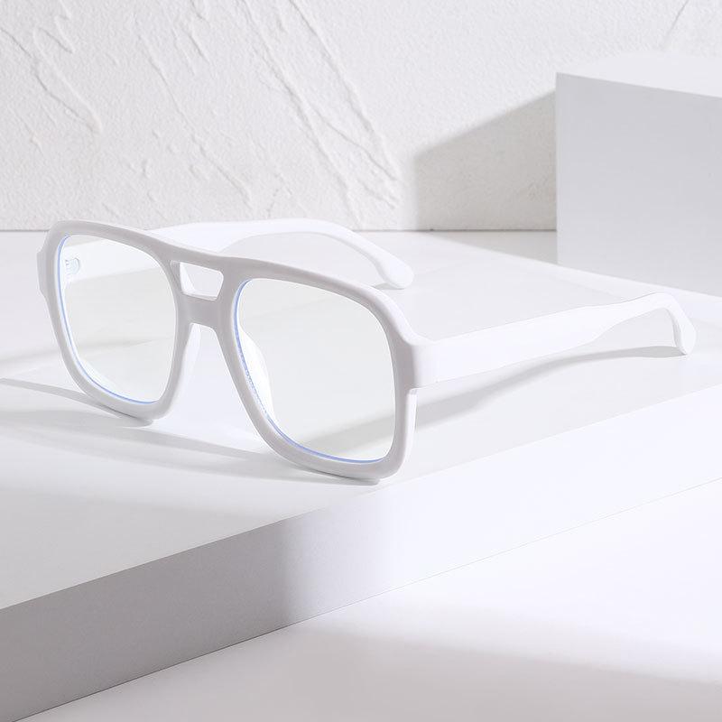 Classic Retro Double Beam Pilot Flat Glasses Ins Simple Casual Fashion Anti-Blue Glasses Plain Face flat light
Classic Retro Double Beam Pilot Flat Glasses Ins Simple Casual Fashion Anti-Blue Glasses Plain Face flat light