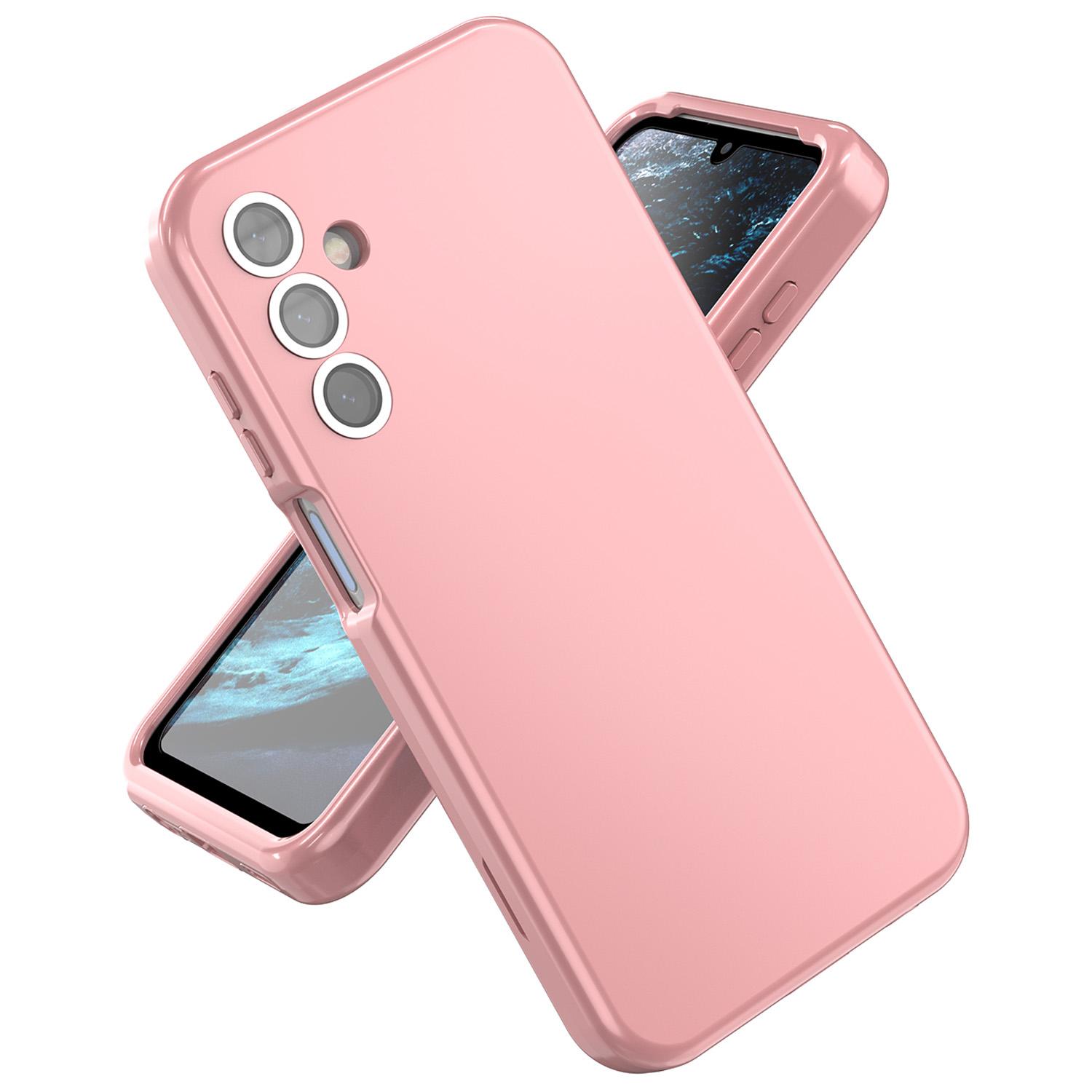 GW03 For Samsung Galaxy A15 5G Case TPU+PC Phone Cover Dual Layer Shockproof Rose Gold
GW03 For Samsung Galaxy A15 5G Case TPU+PC Phone Cover Dual Layer Shockproof Rose Gold