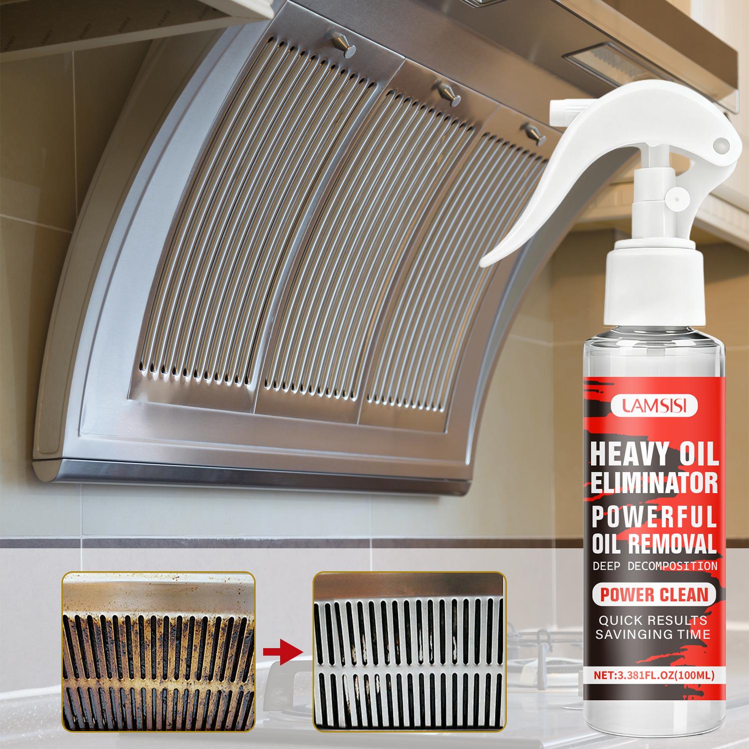 Heavy Oil Eliminator-Fast Acting, Long Lasting Formula-Easily Dissloves Creasy Stains-Quick Results Saving Time-100ml
Heavy Oil Eliminator-Fast Acting, Long Lasting Formula-Easily Dissloves Creasy Stains-Quick Results Saving Time-100ml