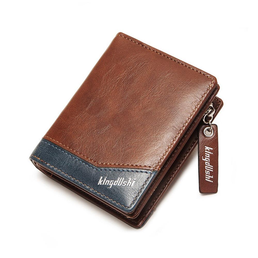 Vintage Business Clutch Bag Zipper Men ID Card Holder Creative Short PU Wallet Gift колір темно кави
Vintage Business Clutch Bag Zipper Men ID Card Holder Creative Short PU Wallet Gift колір темно кави