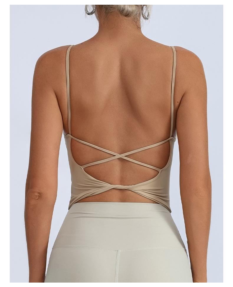 Backless Cross-Strap Push-Up Sports Bra for Yoga and Training Small хакі
Backless Cross-Strap Push-Up Sports Bra for Yoga and Training Small хакі