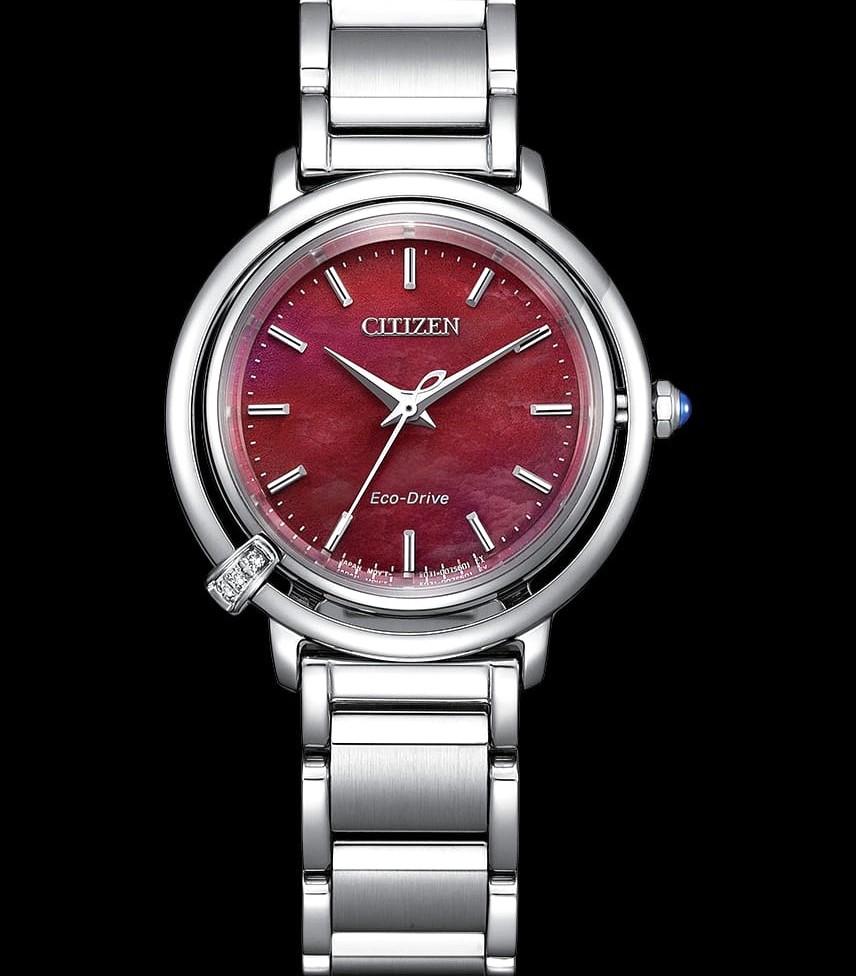 Citizen Часы L Eco-Drive ARCLY COLLECTION EM1090-78X из нержавеющей стали с ремешком из телячьей кожи красный
Citizen Часы L Eco-Drive ARCLY COLLECTION EM1090-78X из нержавеющей стали с ремешком из телячьей кожи красный