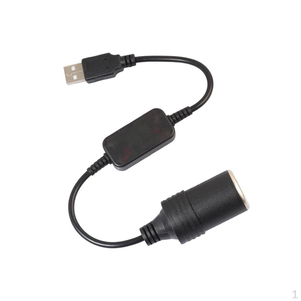 Length: 30cm 5V 2A USB to 12V 1A Female Socket Power Converter
Length: 30cm 5V 2A USB to 12V 1A Female Socket Power Converter