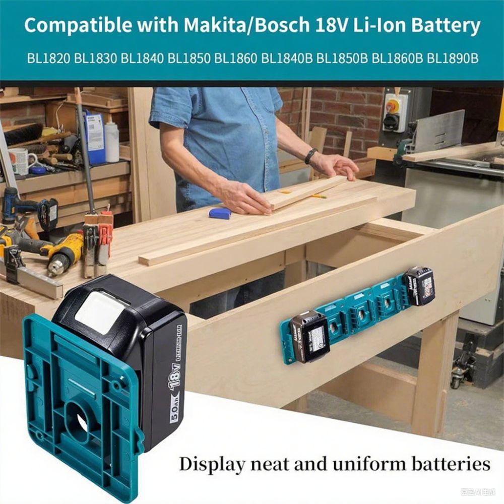 Wear-resistant Battery Holder Easy To Use Wall Mount New Display Rack Wall-mounted 10cm(3.94in) and 9cm(3.54in)
Wear-resistant Battery Holder Easy To Use Wall Mount New Display Rack Wall-mounted 10cm(3.94in) and 9cm(3.54in)