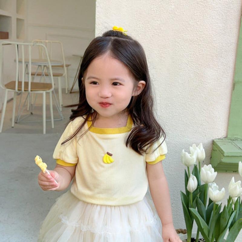 Children s Short Sleeved T Shirt Summer Girls Square Neck Shirts Cute Stylish Baby Breathable Half Dleeved 130cm жовтий
Children s Short Sleeved T Shirt Summer Girls Square Neck Shirts Cute Stylish Baby Breathable Half Dleeved 130cm жовтий