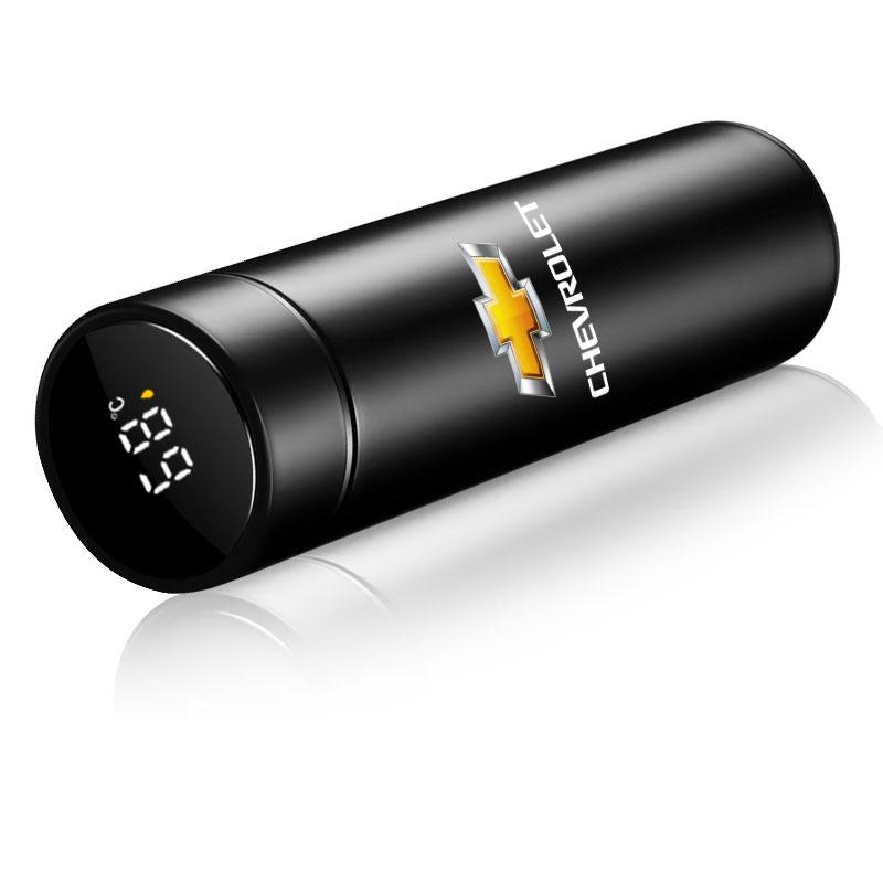 Car Smart Thermos Bottle With Temperature Display Coffee Cup For Chevrolet Captiva Colorado Cruze Spark Malibu Car Accessories чорний
Car Smart Thermos Bottle With Temperature Display Coffee Cup For Chevrolet Captiva Colorado Cruze Spark Malibu Car Accessories чорний