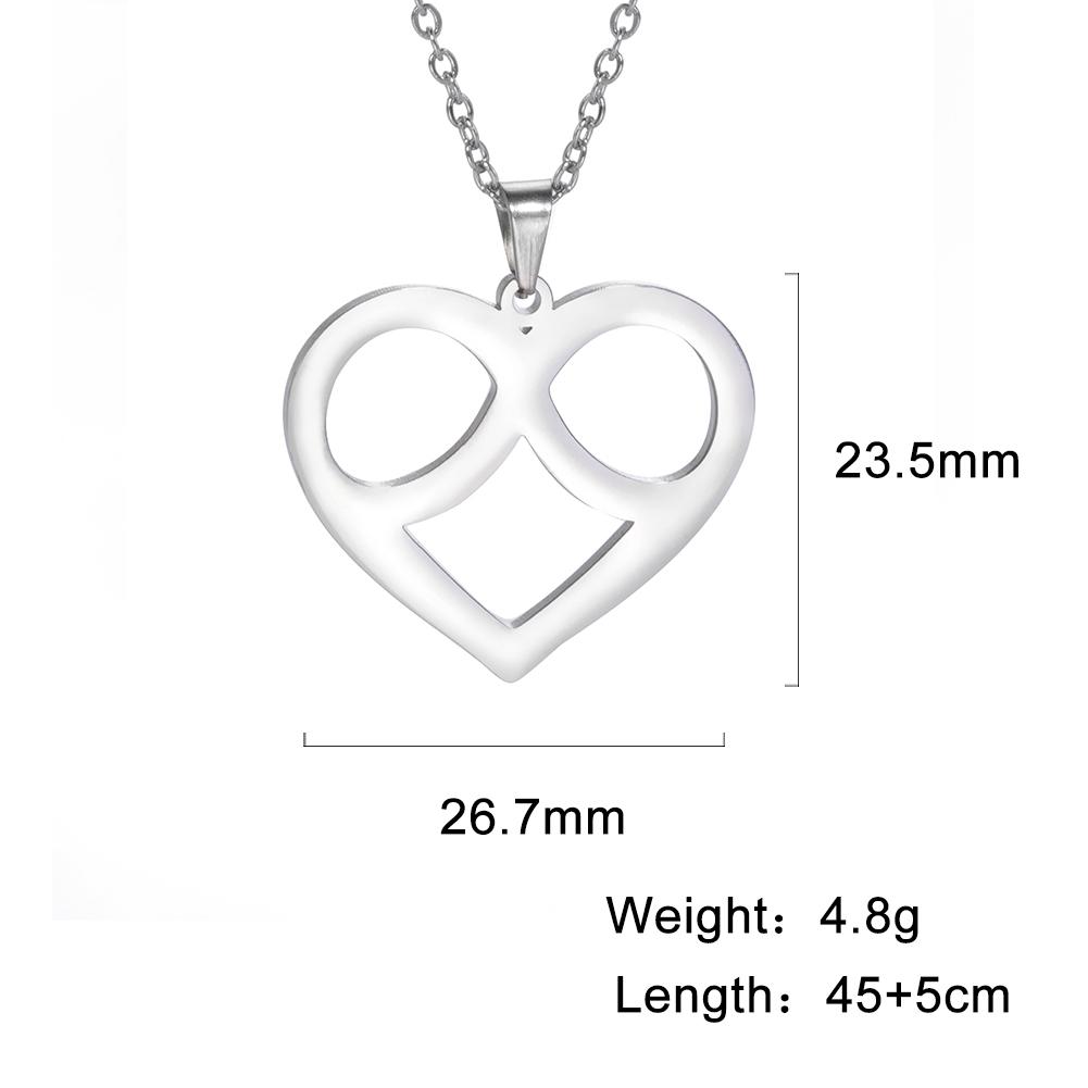 Angel Wings of Love Necklace Women Infinite Love Heart Necklace Fantasy Stainless Steel Statement Pendant Jewelry New Year Gifts
Angel Wings of Love Necklace Women Infinite Love Heart Necklace Fantasy Stainless Steel Statement Pendant Jewelry New Year Gifts