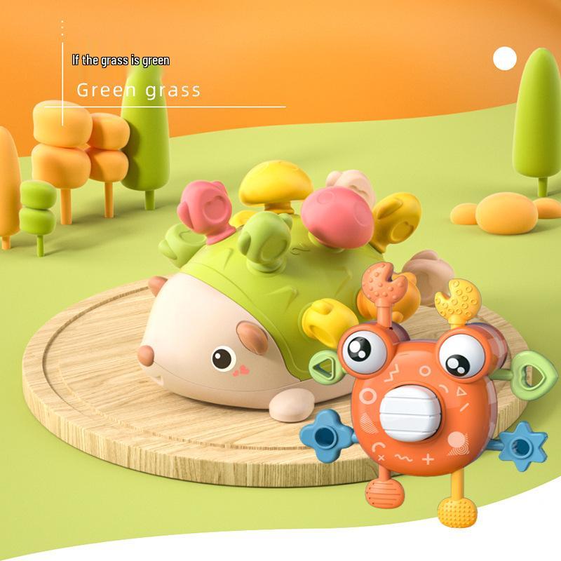 Монтессори игрушка для развития мелкой моторики для детей 1-2 лет
Монтессори игрушка для развития мелкой моторики для детей 1-2 лет