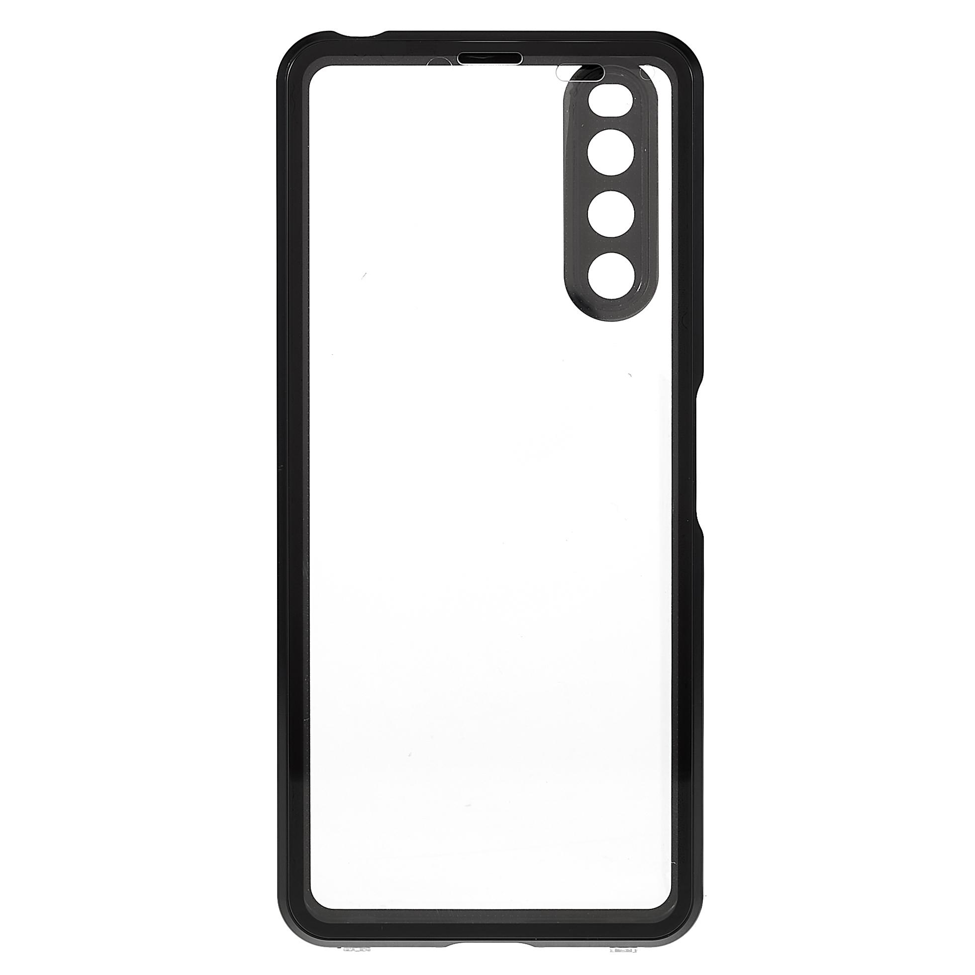 For Sony Xperia 10 IV 5G Anti-drop Phone Case Metal Frame+Tempered Glass+PC Back Hybrid Cover Magnetic Closure Phone Shell Case Silver
For Sony Xperia 10 IV 5G Anti-drop Phone Case Metal Frame+Tempered Glass+PC Back Hybrid Cover Magnetic Closure Phone Shell Case Silver