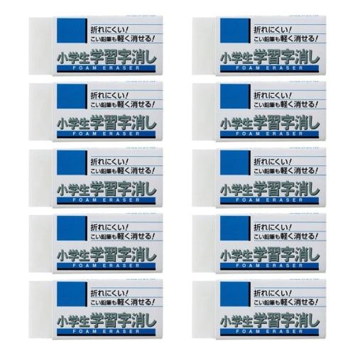 Sakura Crepas Eraser Elementary School Learning 60 10 pieces RFW60S(10) 
Sakura Crepas Eraser Elementary School Learning 60 10 pieces RFW60S(10)
