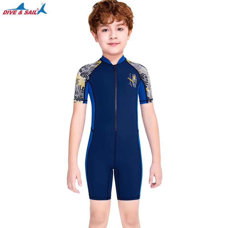 Kids Quick-Dry Sun Protection One-Piece Diving Suit for Boys - Short Sleeve and Shorts Extra Large темно-синий
Kids Quick-Dry Sun Protection One-Piece Diving Suit for Boys - Short Sleeve and Shorts Extra Large темно-синий
