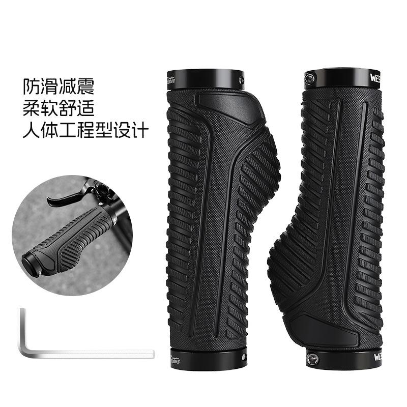 Mountain bike grips Riding grips Handlebars Bionic non-slip ergonomic bicycle lock grips чорний
Mountain bike grips Riding grips Handlebars Bionic non-slip ergonomic bicycle lock grips чорний