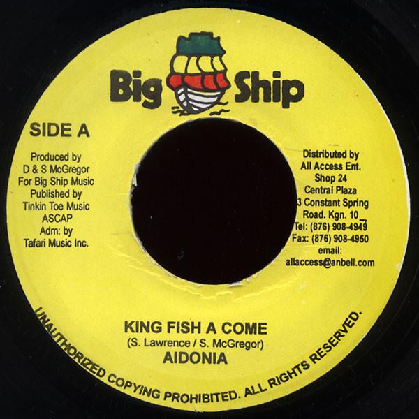 7inch Record IDONIA - King Fish A Come / Unknown Assailan NONE Big Ship 2006 Jamaica Reggae, Ska & Dub Used
7inch Record IDONIA - King Fish A Come / Unknown Assailan NONE Big Ship 2006 Jamaica Reggae, Ska & Dub Used