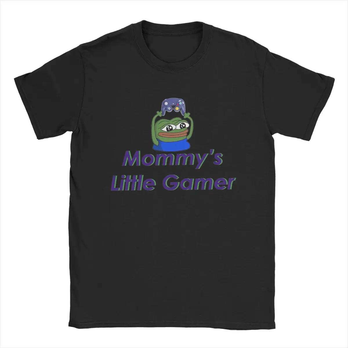 Футболка Mommy s Little Gamer Pepe, мужские хлопковые забавные футболки с круглым вырезом, футболки с коротким рукавом, одежда больших размеров S чёрный
Футболка Mommy s Little Gamer Pepe, мужские хлопковые забавные футболки с круглым вырезом, футболки с коротким рукавом, одежда больших размеров S чёрный