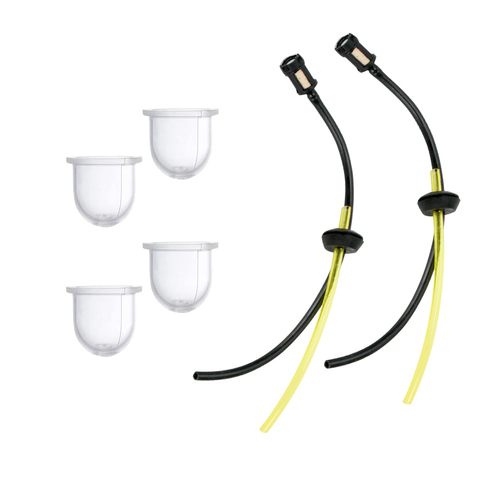 YIBOOOM Lawn Mower Brush Cutter Fuel Line Replacement Fuel Line Replacement 2 Fuel Lines 4 Primary Pumps Replacement Parts Easy to Install Lawn Mower
YIBOOOM Lawn Mower Brush Cutter Fuel Line Replacement Fuel Line Replacement 2 Fuel Lines 4 Primary Pumps Replacement Parts Easy to Install Lawn Mower