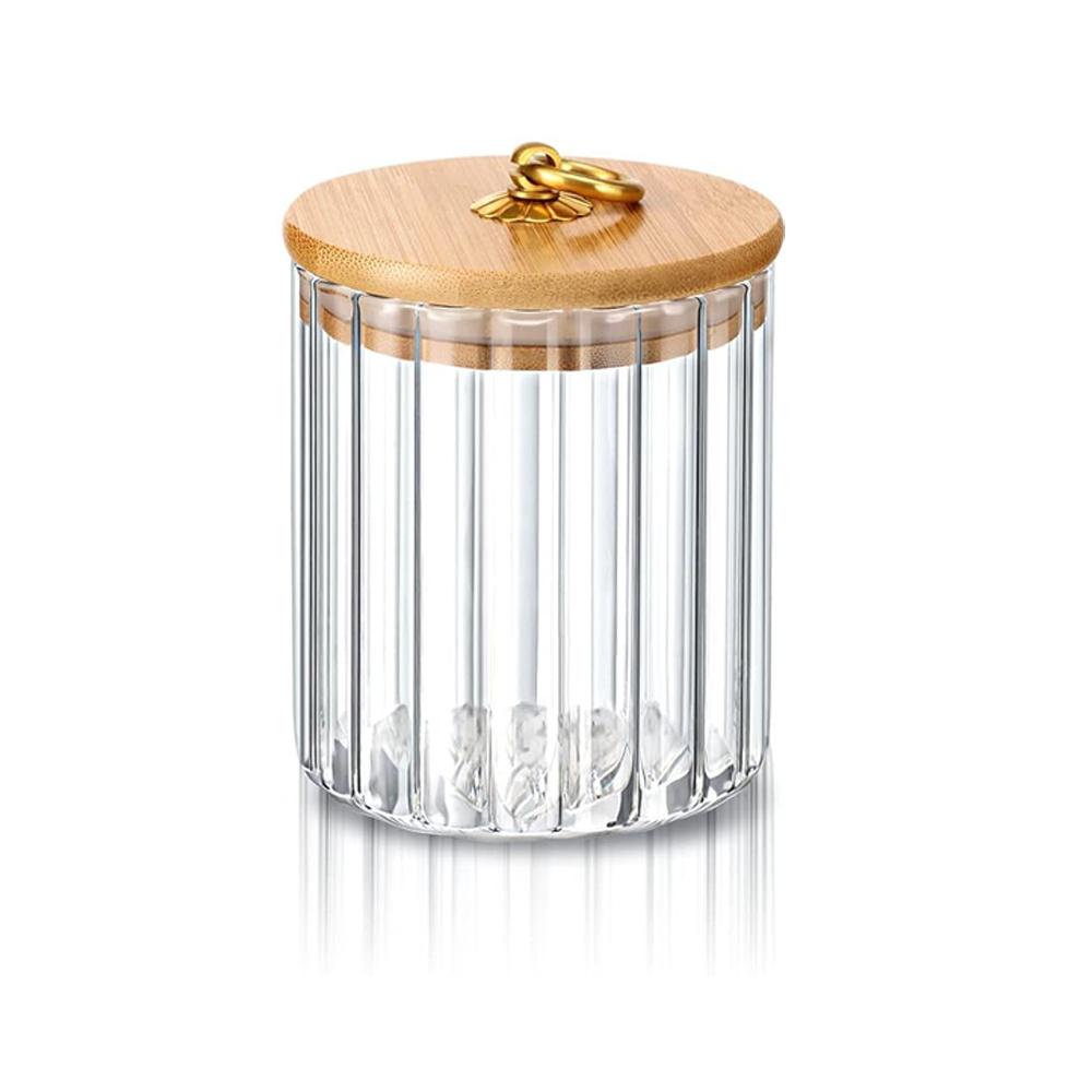 Glass Food Storage Jars Kitchen Containers with Airtight Bamboo Wooden Lids for Pasta, Cookies, Nuts, Coffee Beans, Cereal
Glass Food Storage Jars Kitchen Containers with Airtight Bamboo Wooden Lids for Pasta, Cookies, Nuts, Coffee Beans, Cereal