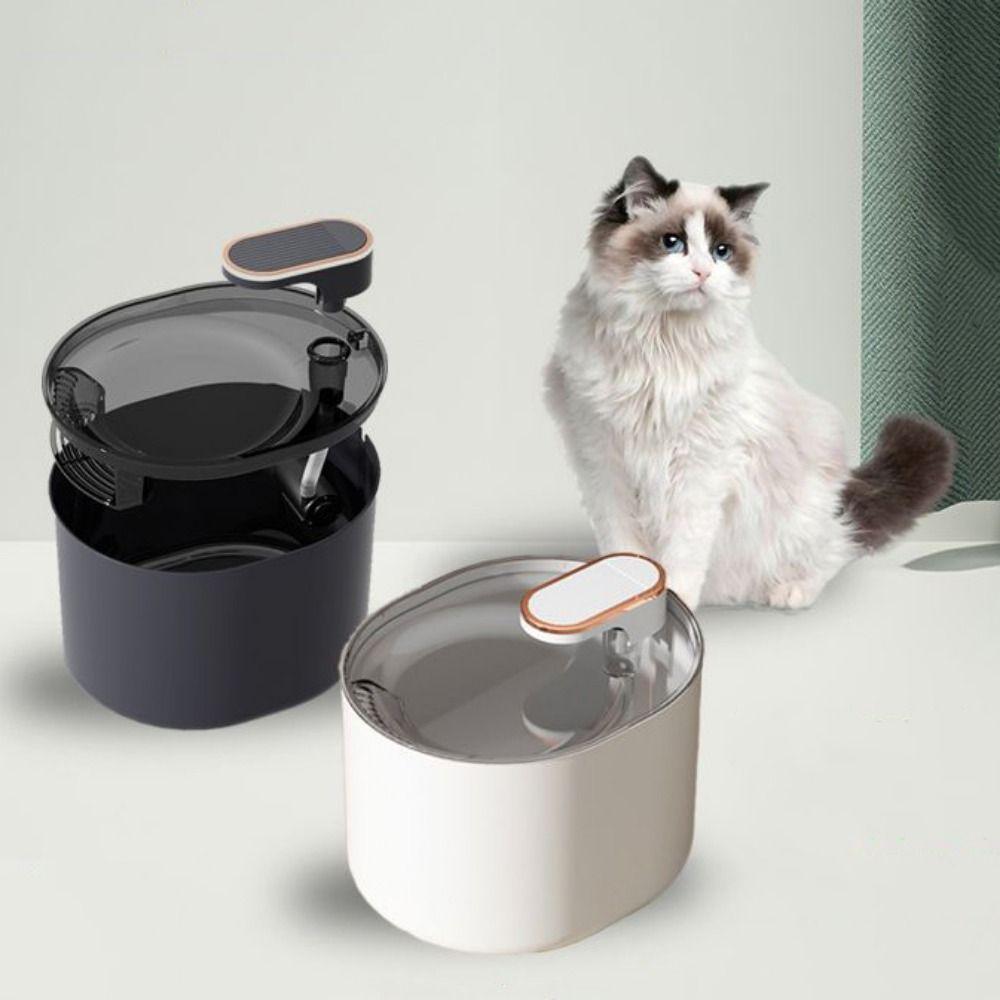 3L Pet Drinking Fountain Plastic Automatic Sensor Drinker Automatic Cat Water Fountain for Home grey-filter element
3L Pet Drinking Fountain Plastic Automatic Sensor Drinker Automatic Cat Water Fountain for Home grey-filter element