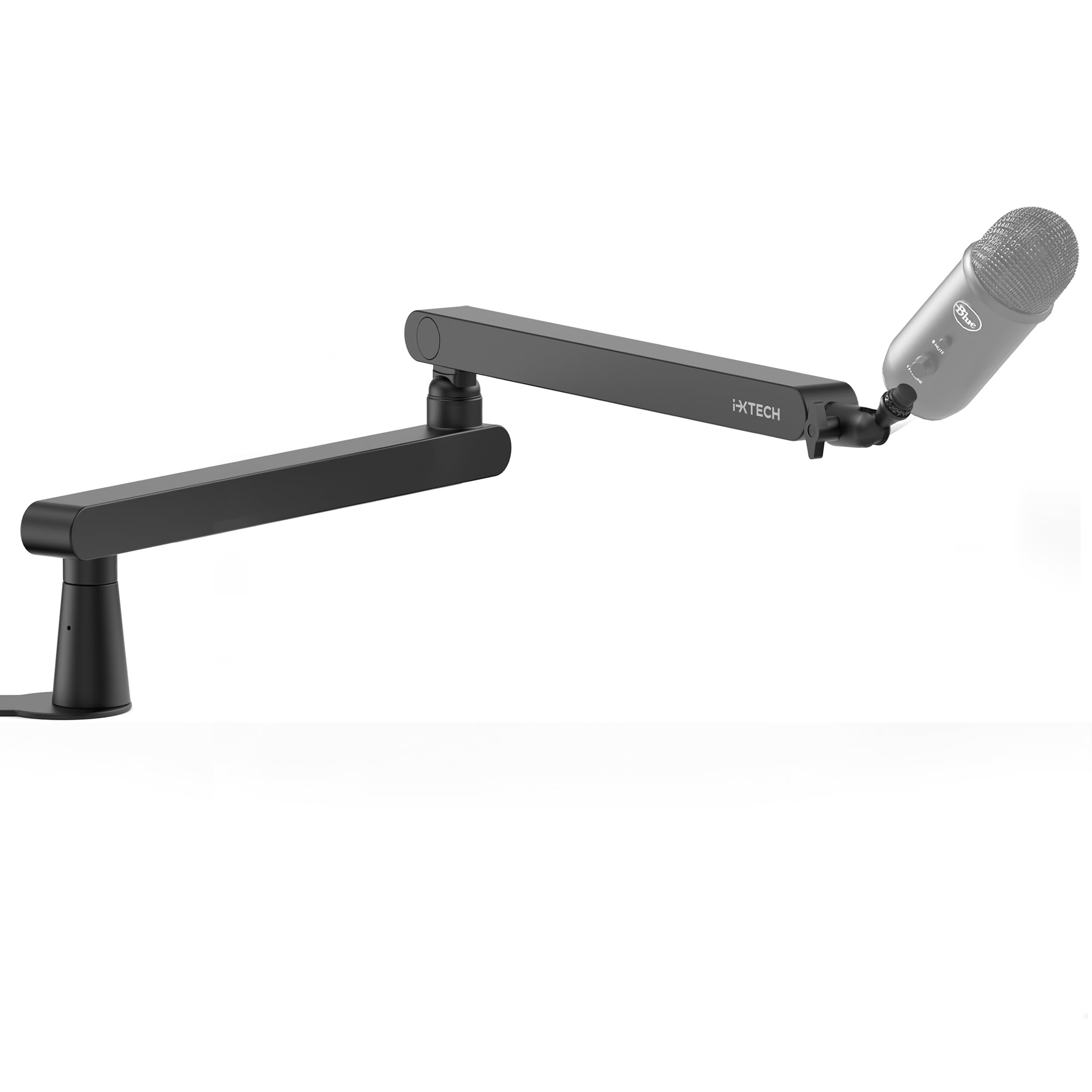 IXTECH Microphone Arm Desk Mount, Low-Profile Boom Arm, Adjustable Microphone Arm with Detachable Rise Column, Built-in Cable Management, 360°
IXTECH Microphone Arm Desk Mount, Low-Profile Boom Arm, Adjustable Microphone Arm with Detachable Rise Column, Built-in Cable Management, 360°