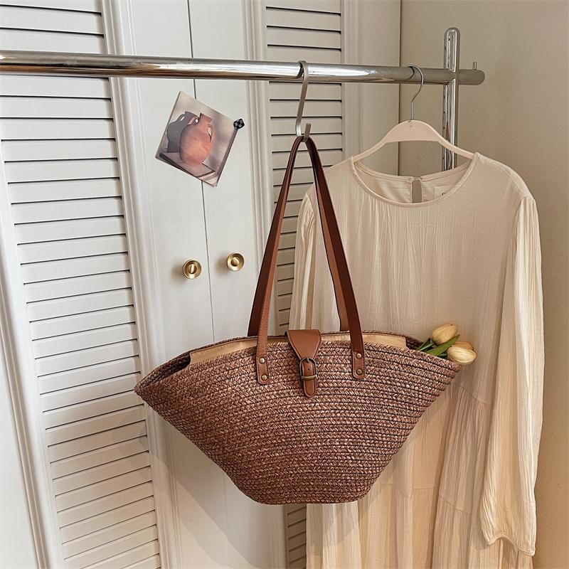 Fashion Summer Shoulder Bags For Women Designer Beach Straw Bag Summer Travel Handbag Large Capacity Beach Tote Bag Femme Bag Large(Max Length 50cm)
Fashion Summer Shoulder Bags For Women Designer Beach Straw Bag Summer Travel Handbag Large Capacity Beach Tote Bag Femme Bag Large(Max Length 50cm)