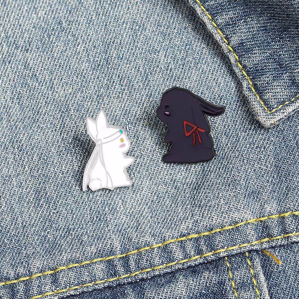 of Demonic Accessories Black Rabbit Lan WangJi Mo Dao Zhu Shi Enamel Brooch Badge Brooches Pin белый
of Demonic Accessories Black Rabbit Lan WangJi Mo Dao Zhu Shi Enamel Brooch Badge Brooches Pin белый