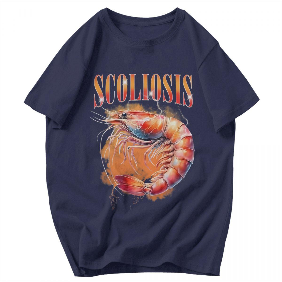 Men T Shirt Funny Shrimp Scoliosis Meme Trendy Summer Y2K Graphic Oneck Unisex Clothes T Shirts 4XL
Men T Shirt Funny Shrimp Scoliosis Meme Trendy Summer Y2K Graphic Oneck Unisex Clothes T Shirts 4XL