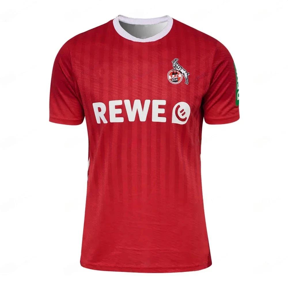 FC Köln Special Edition Black Gold Soccer Jersey, REWE Sponsor, Ornate Pattern Breathable Football Shirt for Fans & Match Wear S чорний
FC Köln Special Edition Black Gold Soccer Jersey, REWE Sponsor, Ornate Pattern Breathable Football Shirt for Fans & Match Wear S чорний