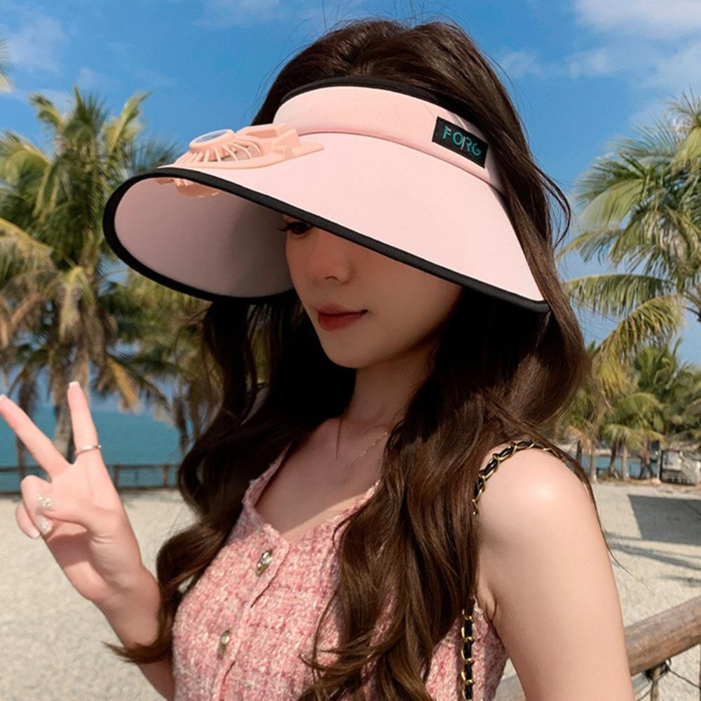 Пустая шляпа с электрическим вентилятором сверху, дышащая шляпа с охлаждающим вентилятором, модная шляпа от солнца, кемпинг розовый
Пустая шляпа с электрическим вентилятором сверху, дышащая шляпа с охлаждающим вентилятором, модная шляпа от солнца, кемпинг розовый