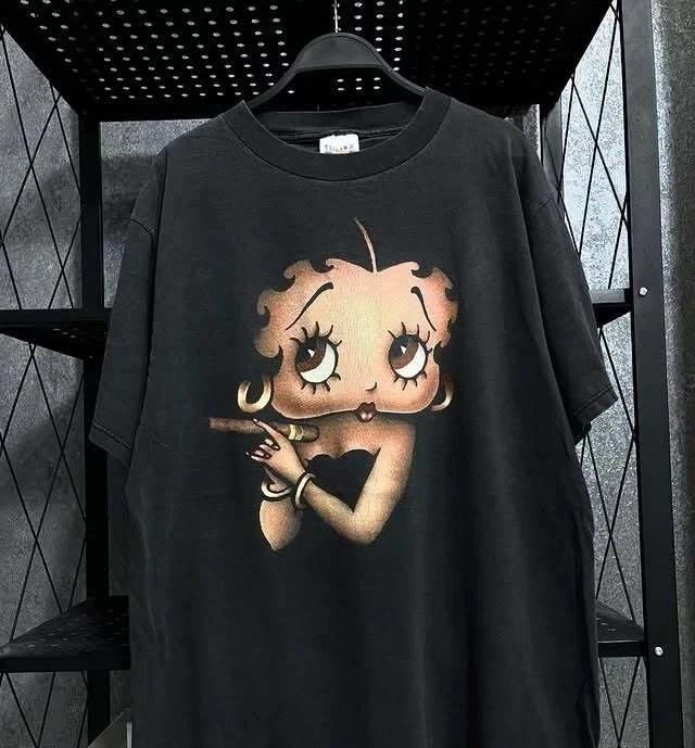 Vintage Betty Boop Cartoon Tee 1997s Black Unisex Tshirt S-5XL XL
Vintage Betty Boop Cartoon Tee 1997s Black Unisex Tshirt S-5XL XL