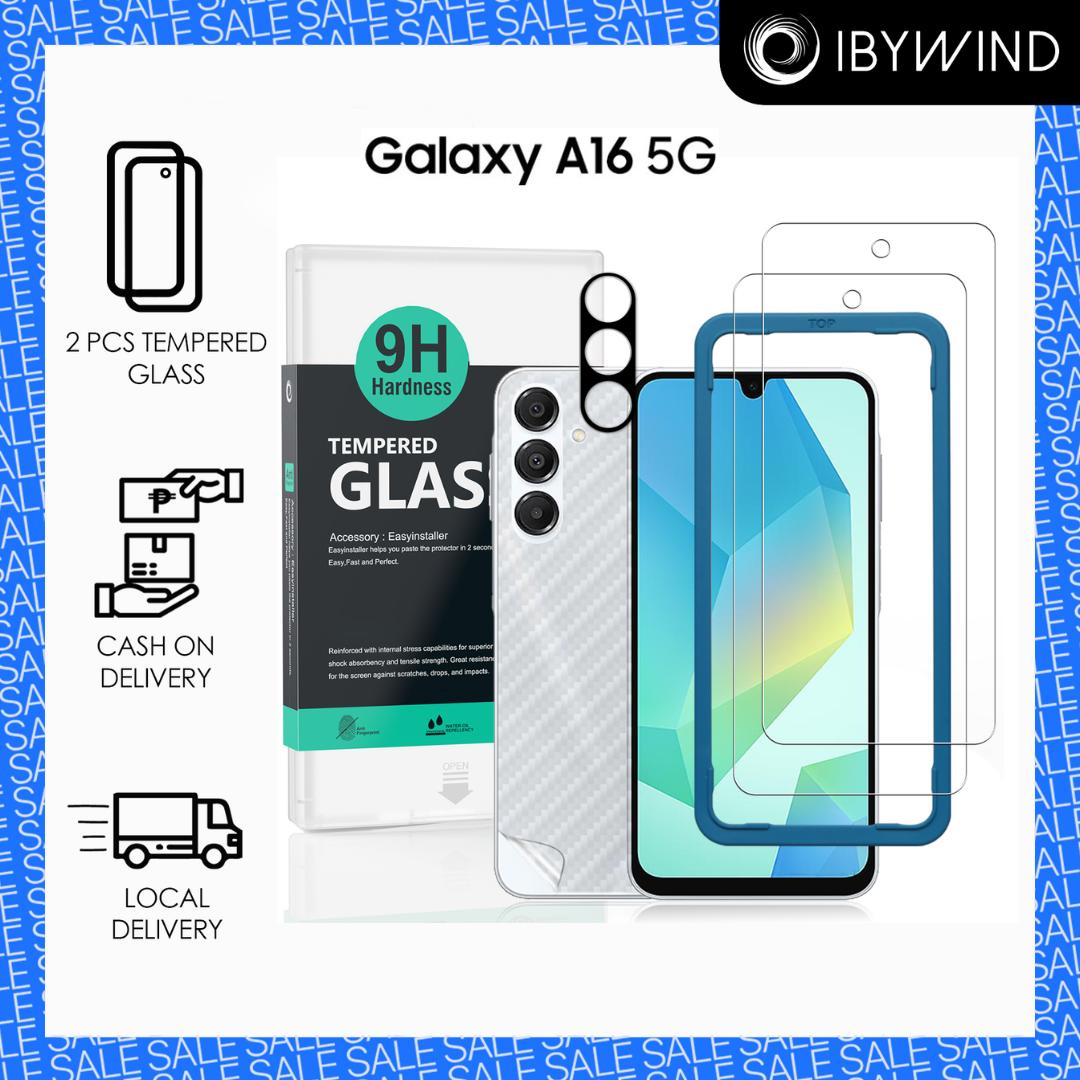 Samsung Galaxy A15 / A16 / A17 Tempered Glass by IBYWIND – 9H Hardness, Anti-Scratch, Bubble-Free, HD Clear Galaxy A16
Samsung Galaxy A15 / A16 / A17 Tempered Glass by IBYWIND – 9H Hardness, Anti-Scratch, Bubble-Free, HD Clear Galaxy A16