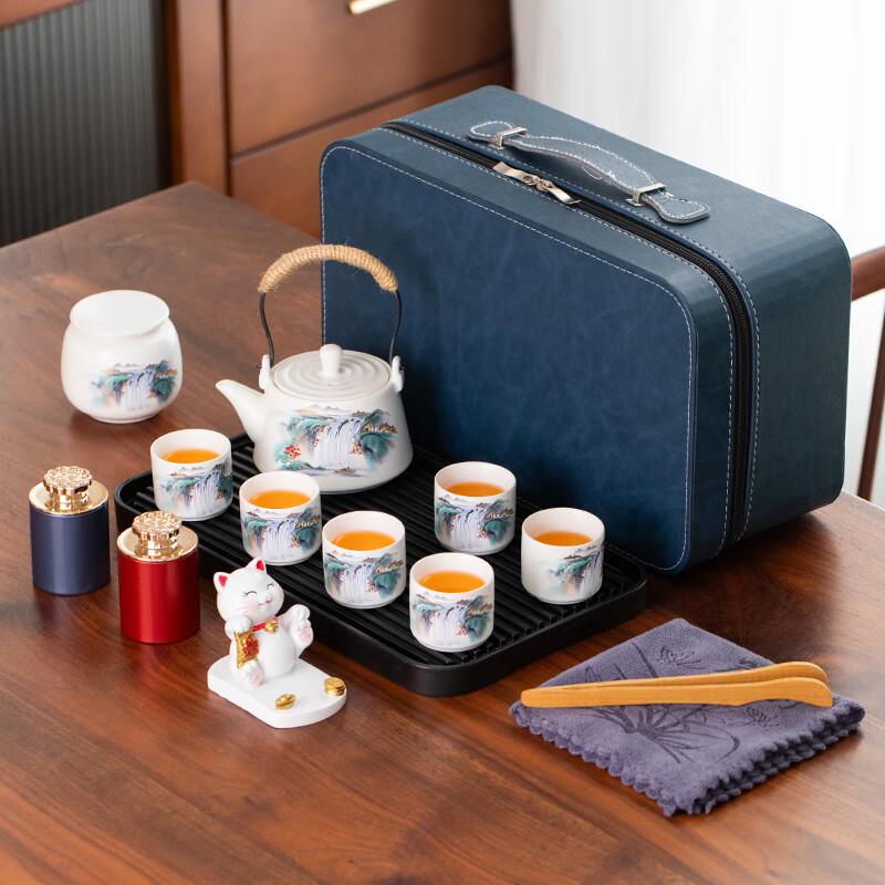 Portable Panda Ceramic Gongfu Travel Tea Set
Portable Panda Ceramic Gongfu Travel Tea Set