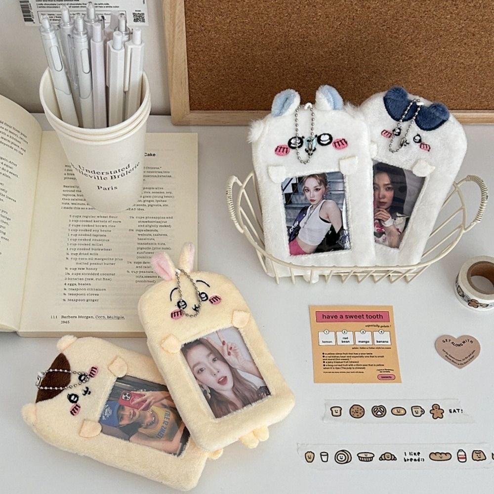 Animal Plush Photocard Holder Bag Pendant Bus Card Holder Fluffy Photocard Holder Lady style 4
Animal Plush Photocard Holder Bag Pendant Bus Card Holder Fluffy Photocard Holder Lady style 4