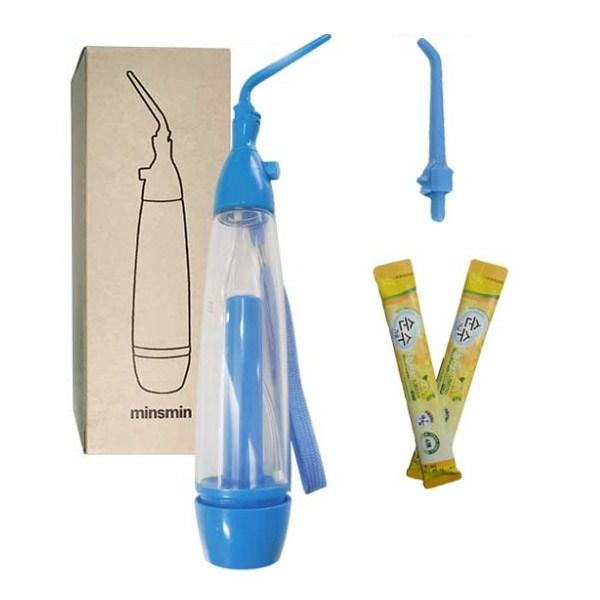 Minsmin blue 70мл + короткий наконечник в случайном порядке + безалкогольное средство для полоскания 2р, 1 комплект
Minsmin blue 70мл + короткий наконечник в случайном порядке + безалкогольное средство для полоскания 2р, 1 комплект