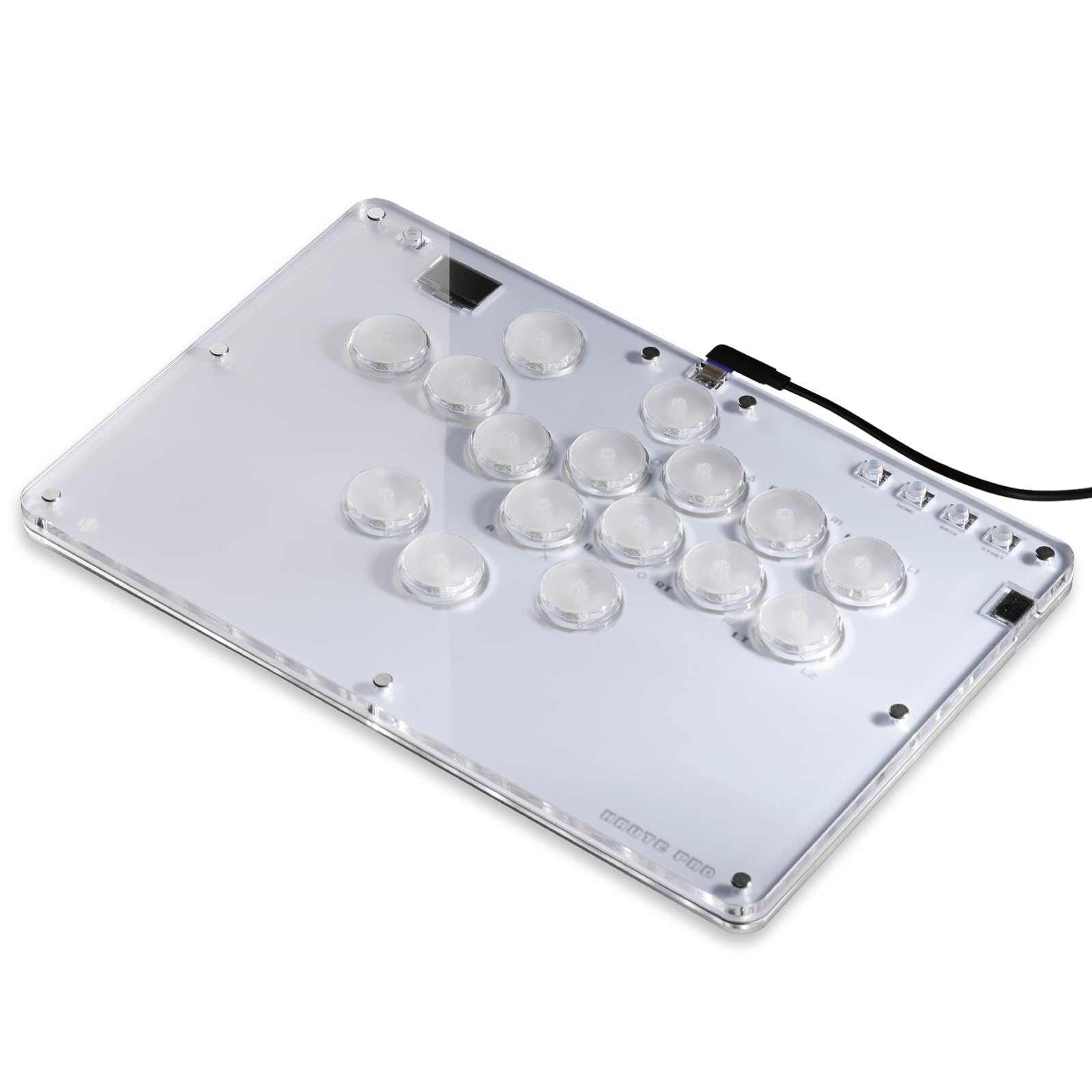 Leverless Akecon Leverless Controller CosmoxGaming Leverless Thin Low Pro 16 Fighting Game Controller No Delay Controller RGB Hot Swap SOCD Compatible
Leverless Akecon Leverless Controller CosmoxGaming Leverless Thin Low Pro 16 Fighting Game Controller No Delay Controller RGB Hot Swap SOCD Compatible