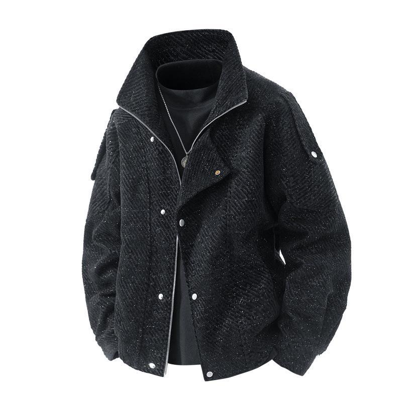 Men s Trendy Diagonal Striped Stand Collar Shirt - Loose, Versatile & Stylish for Spring and Autumn. Medium чорний
Men s Trendy Diagonal Striped Stand Collar Shirt - Loose, Versatile & Stylish for Spring and Autumn. Medium чорний