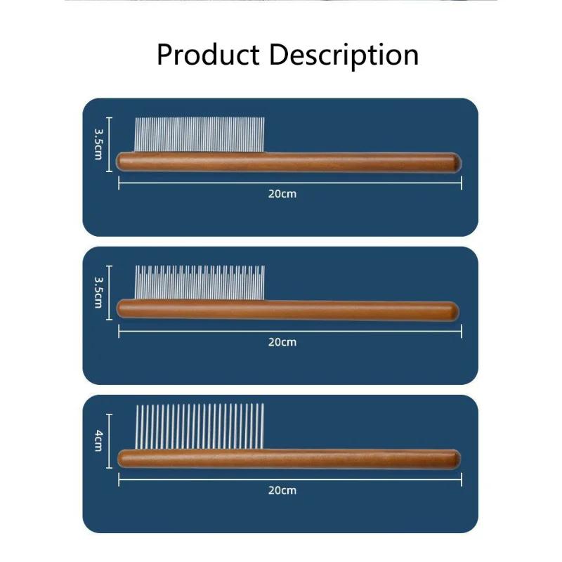 Pet Flea Comb Cat Dog Comb for Fleas Ticks Removal Tools Stainless Steel Grooming Brush For matted Long Short Hair Pets Products
Pet Flea Comb Cat Dog Comb for Fleas Ticks Removal Tools Stainless Steel Grooming Brush For matted Long Short Hair Pets Products