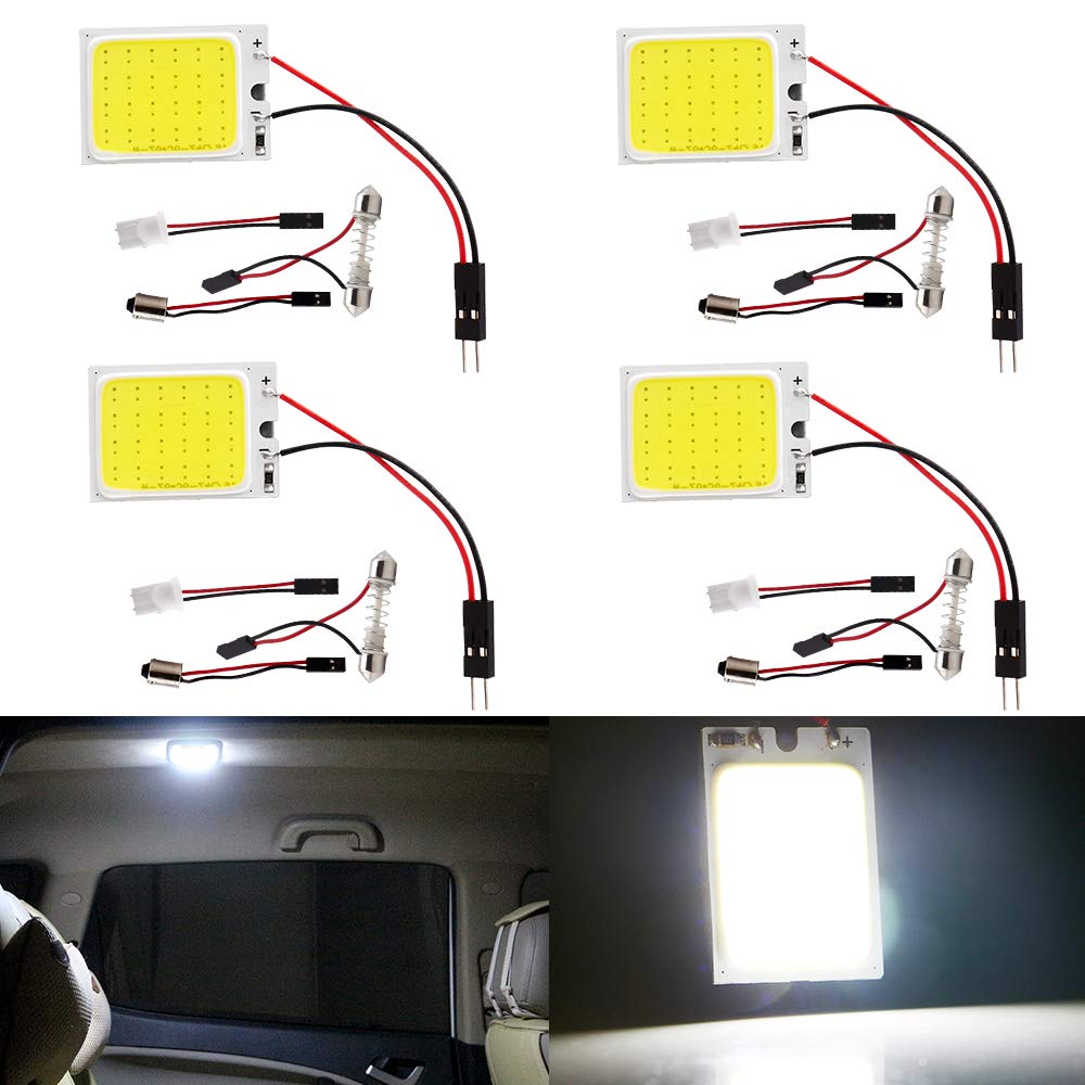 4 штуки з 3 типами адаптерів для кімнатної лампи YongMing 24 LED White COB Surface Emitting Dome Light 12V
4 штуки з 3 типами адаптерів для кімнатної лампи YongMing 24 LED White COB Surface Emitting Dome Light 12V