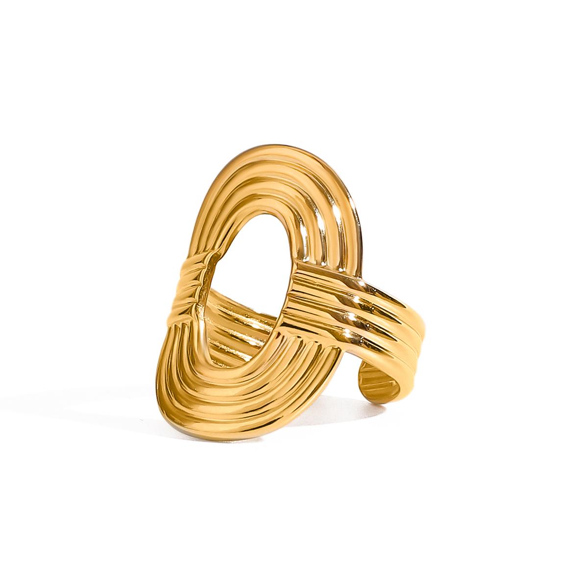 Yori Chic Unique Stainless Steel Threaded Round Hollow Open Ring 18K PVD Plated Simple Sleek Metal Fashion Jewelry Bijoux Gift золотистый
Yori Chic Unique Stainless Steel Threaded Round Hollow Open Ring 18K PVD Plated Simple Sleek Metal Fashion Jewelry Bijoux Gift золотистый