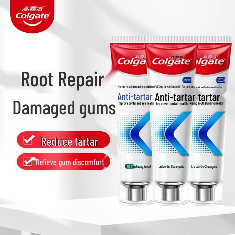 Colgate Anti-Tartar & Desensitizing Toothpaste Triple Pack
Colgate Anti-Tartar & Desensitizing Toothpaste Triple Pack