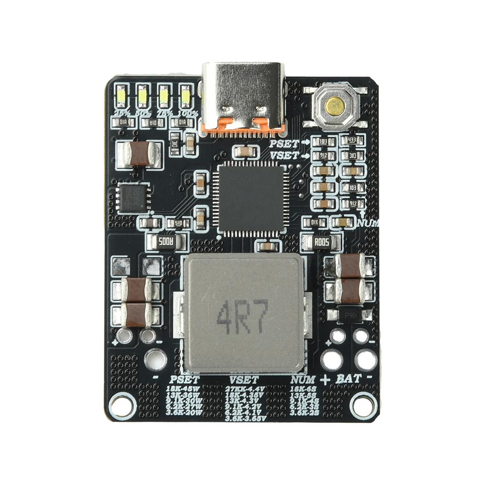 IP2369 2-6S PD 45W Bidirectional Charge and Discharge Module Boost-Buck Converter Fast Charging Board Type C port
IP2369 2-6S PD 45W Bidirectional Charge and Discharge Module Boost-Buck Converter Fast Charging Board Type C port