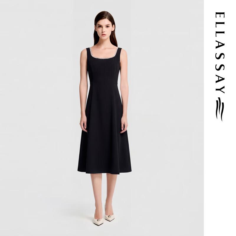 ELLASSAY Retro Diamond Trim Square Neck Sleeveless Dress L
ELLASSAY Retro Diamond Trim Square Neck Sleeveless Dress L