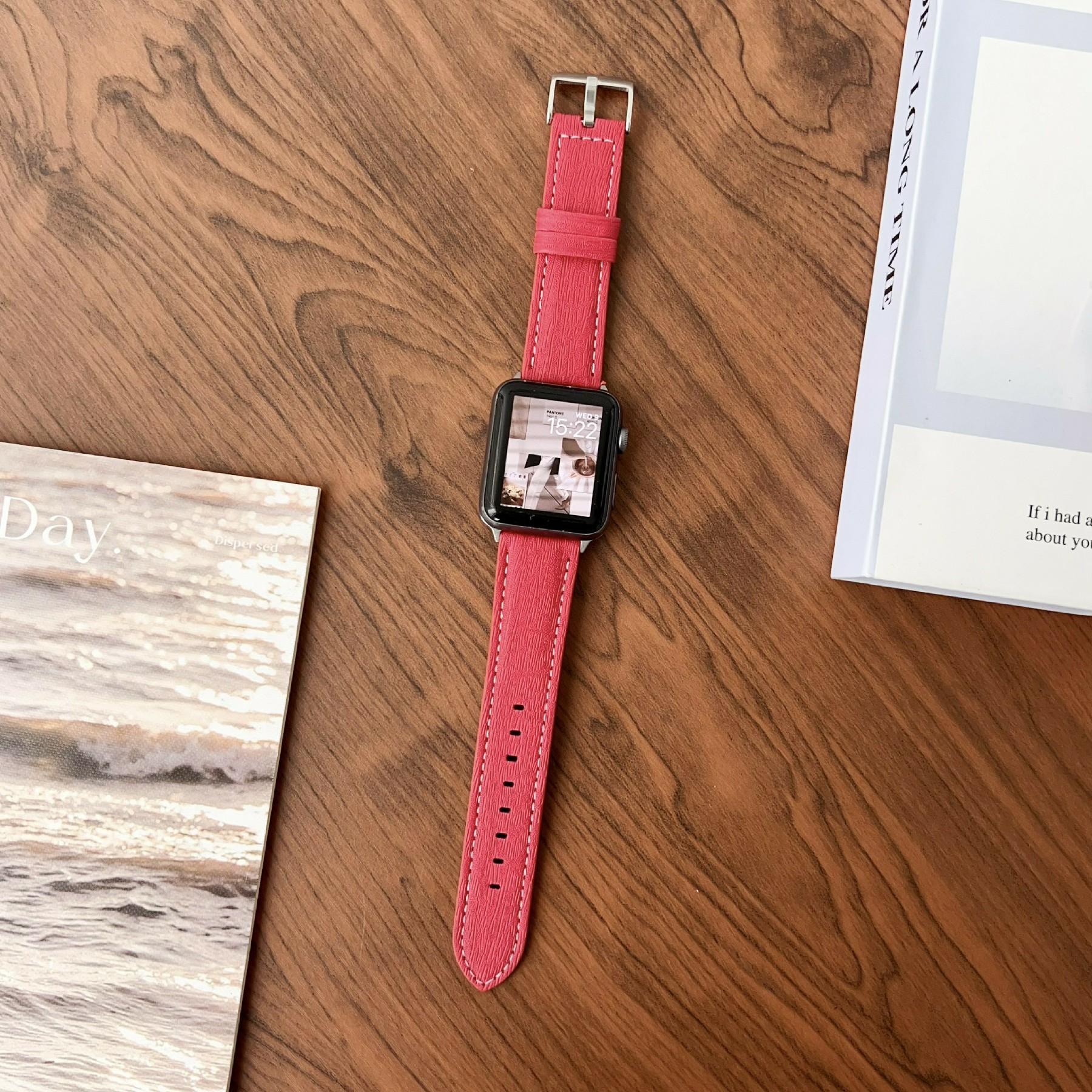 Wood Grain Leather Bands For Apple Watch Series 10 9 8 7 SE 6 5 4 3 2 1 42mm 41mm 40mm 38mm Watch Band Wrist Strap Midnight Blue
Wood Grain Leather Bands For Apple Watch Series 10 9 8 7 SE 6 5 4 3 2 1 42mm 41mm 40mm 38mm Watch Band Wrist Strap Midnight Blue