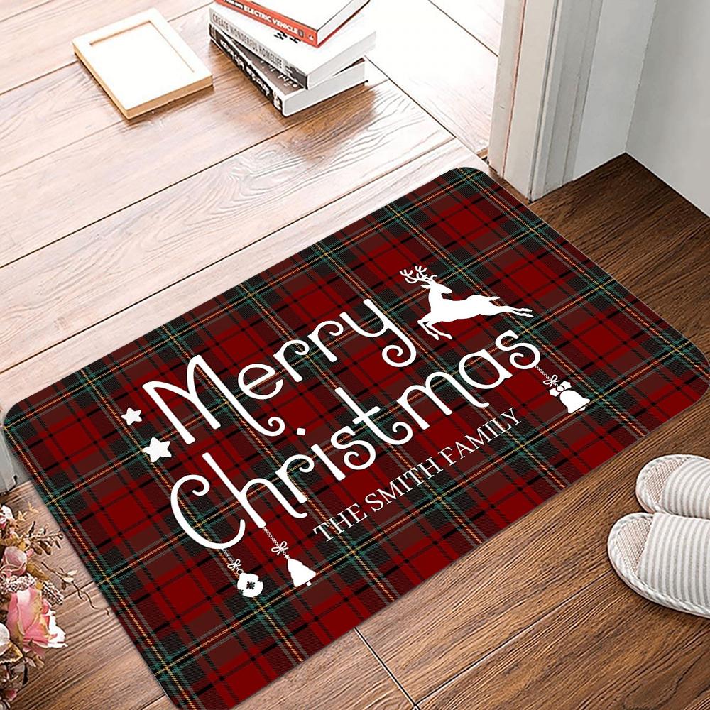 Christmas Red Checkered Pattern Doormat Anti-Slip Machine Washable Carpet for Living Room Bedroom Kitchen and Laundry Rug 40x60cm
Christmas Red Checkered Pattern Doormat Anti-Slip Machine Washable Carpet for Living Room Bedroom Kitchen and Laundry Rug 40x60cm
