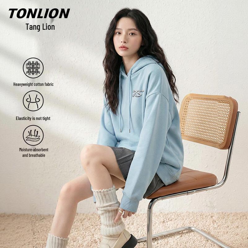 Женская повседневная толстовка с капюшоном TonLion 2XL
Женская повседневная толстовка с капюшоном TonLion 2XL