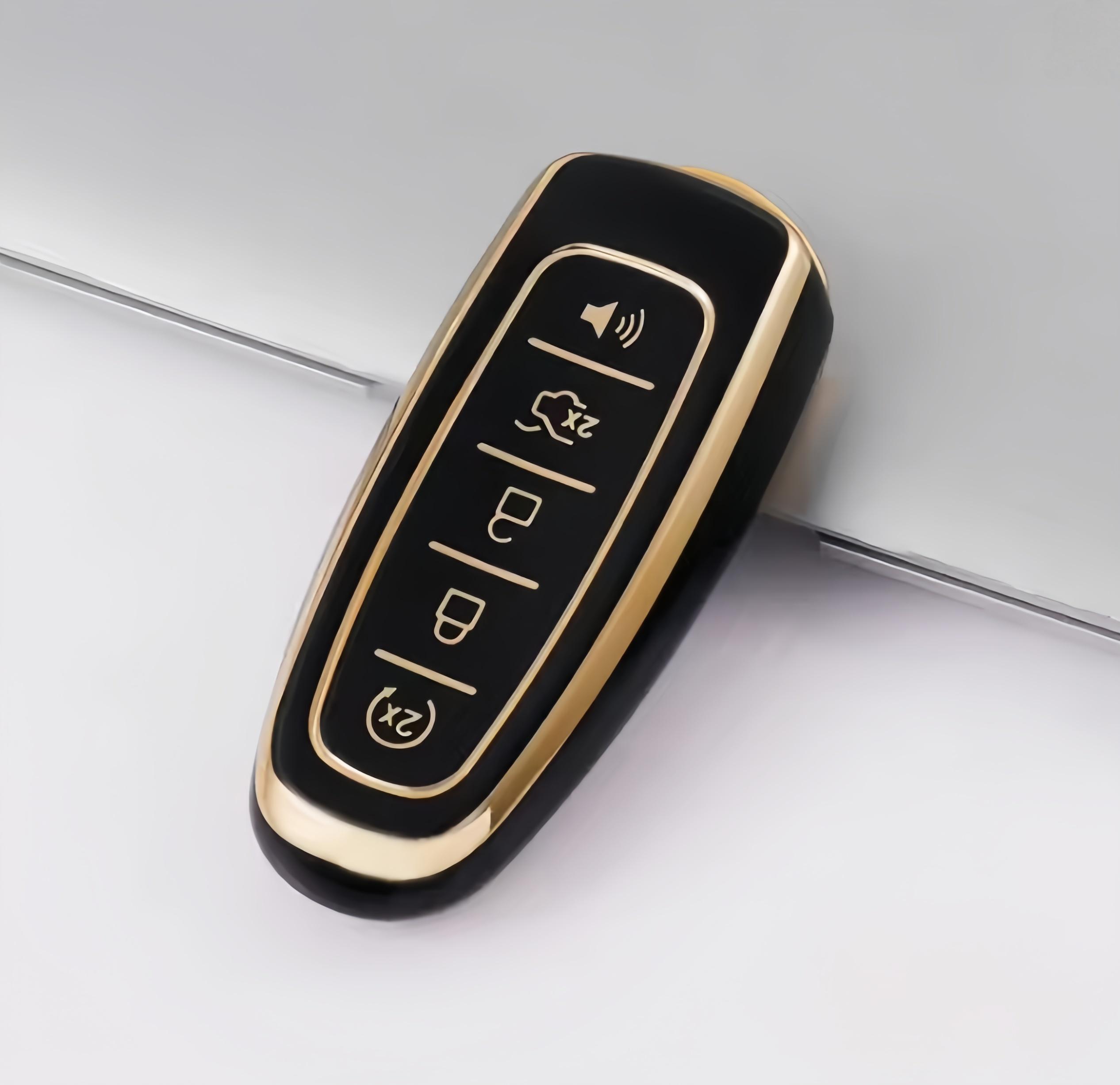 Пномпень 5 кнопок Чехол-накладка для автомобильного пульта ключа-брелока для Ford Edge Escape Expedition Explorer Focus Taurus Flex C-MAX Protector чёрный
Пномпень 5 кнопок Чехол-накладка для автомобильного пульта ключа-брелока для Ford Edge Escape Expedition Explorer Focus Taurus Flex C-MAX Protector чёрный