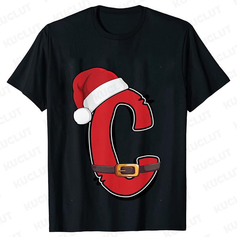 Womens Tshirt Casual 26 AZ Christmas Alphabet Print Tshirt Comfortable Casual Christmas Party Womens Clothing Black Tops S
Womens Tshirt Casual 26 AZ Christmas Alphabet Print Tshirt Comfortable Casual Christmas Party Womens Clothing Black Tops S