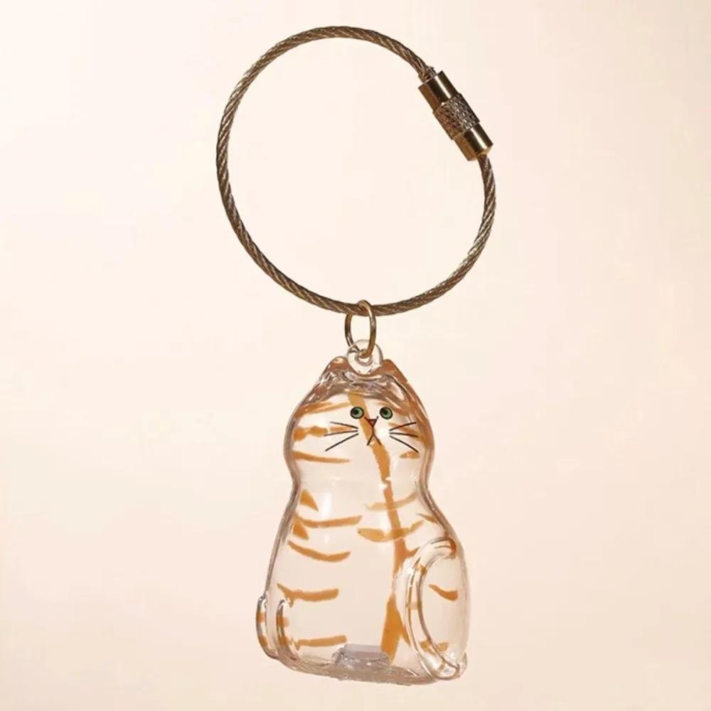 Small Ornaments Cat Fur Storage Pendant Cute Cat Shaped Transparent Container Stylish Keychain DIY Accessories Handmade Design
Small Ornaments Cat Fur Storage Pendant Cute Cat Shaped Transparent Container Stylish Keychain DIY Accessories Handmade Design