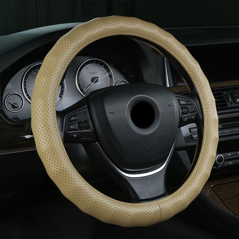 Кожаный чехол на руль для Mercedes Benz GLK BMW G30 G38 39/40 см, чехлы на рулевое колесо Funda Volante для Mitsubishi hole beige 39 to 40
Кожаный чехол на руль для Mercedes Benz GLK BMW G30 G38 39/40 см, чехлы на рулевое колесо Funda Volante для Mitsubishi hole beige 39 to 40