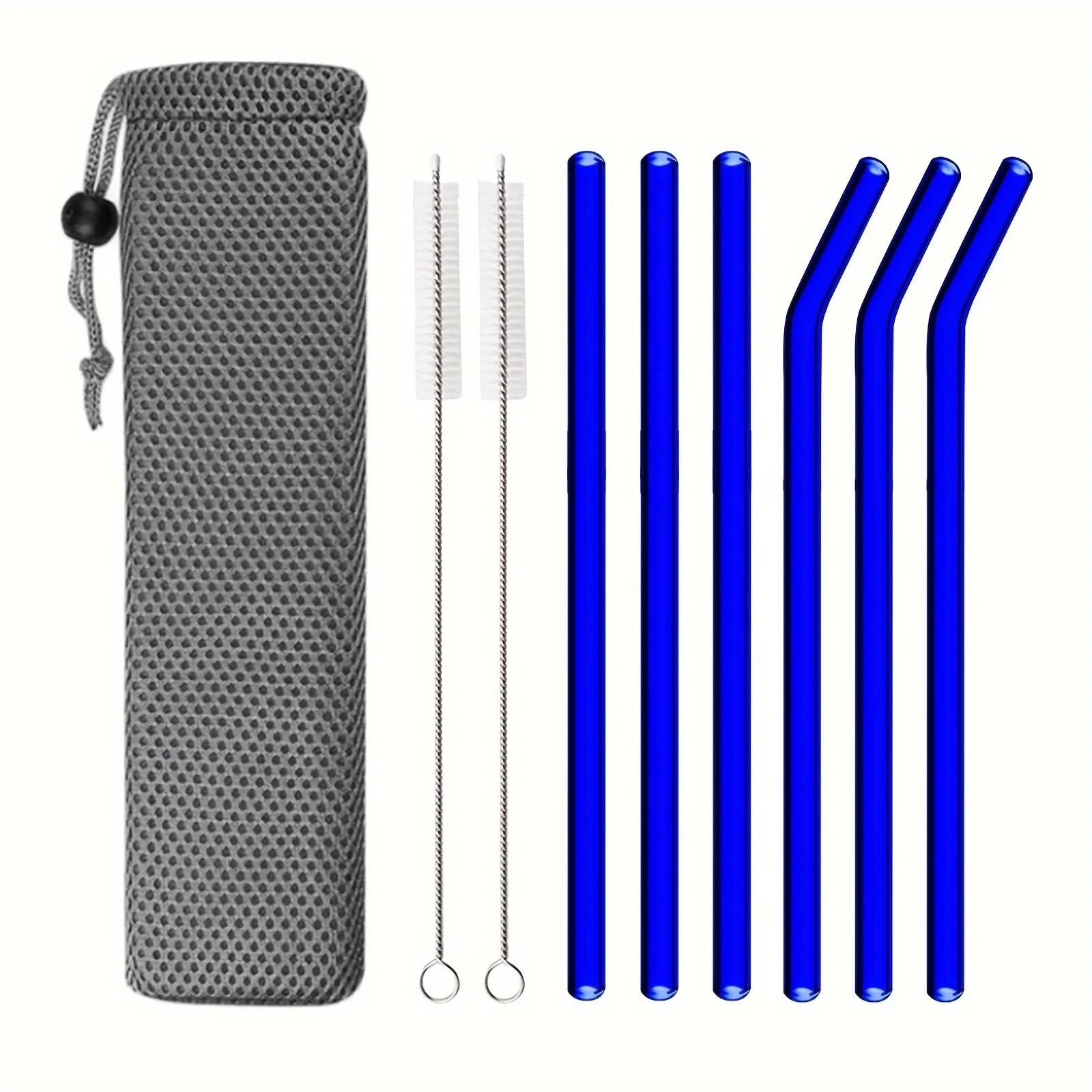 9 шт. 200*8 мм стеклянные трубочки для смузи коктейлей питьевые трубочки здоровые многоразовые экологически чистые трубочки аксессуары для напитков темно-синий
9 шт. 200*8 мм стеклянные трубочки для смузи коктейлей питьевые трубочки здоровые многоразовые экологически чистые трубочки аксессуары для напитков темно-синий